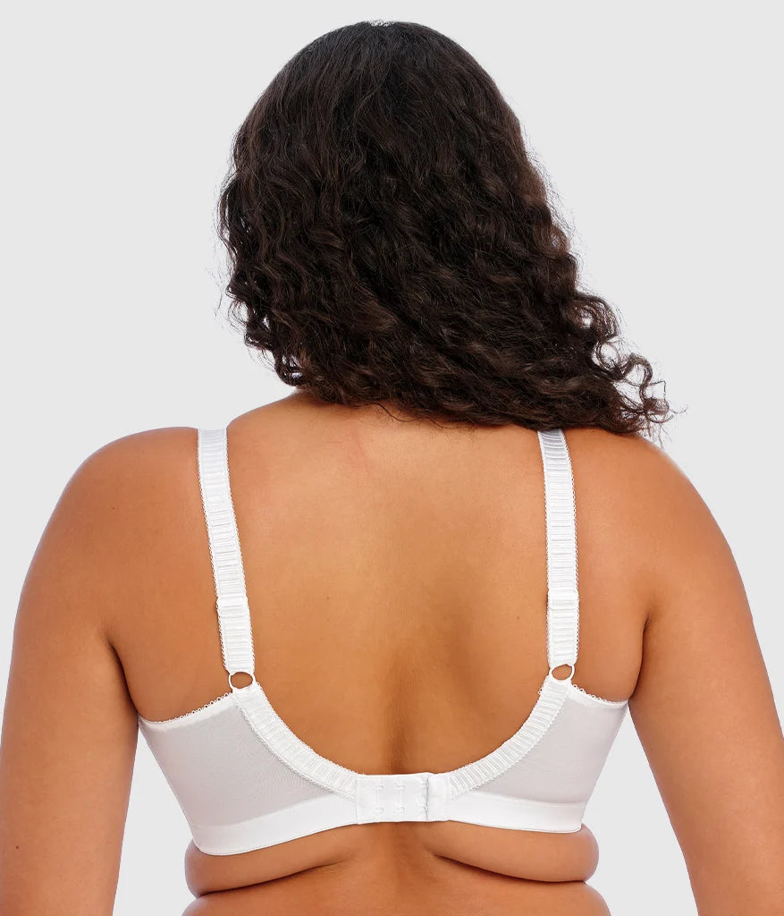 Cate Wire Free Bra: White
