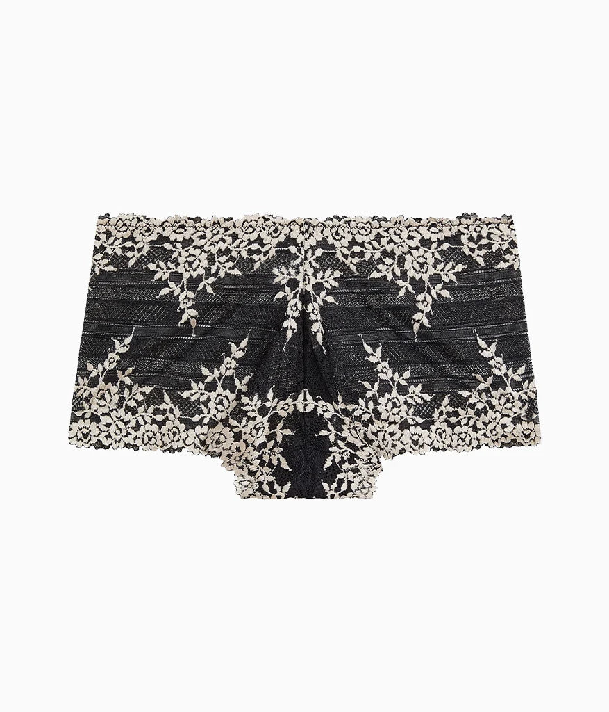 Embrace Lace® Boyshort: Black