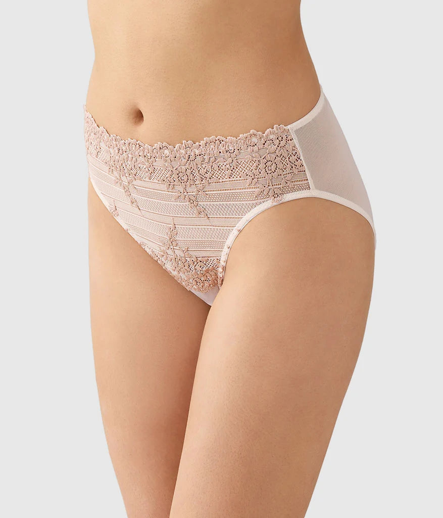 Embrace Lace® Hi-Cut: Angel Wing/Rose Dust