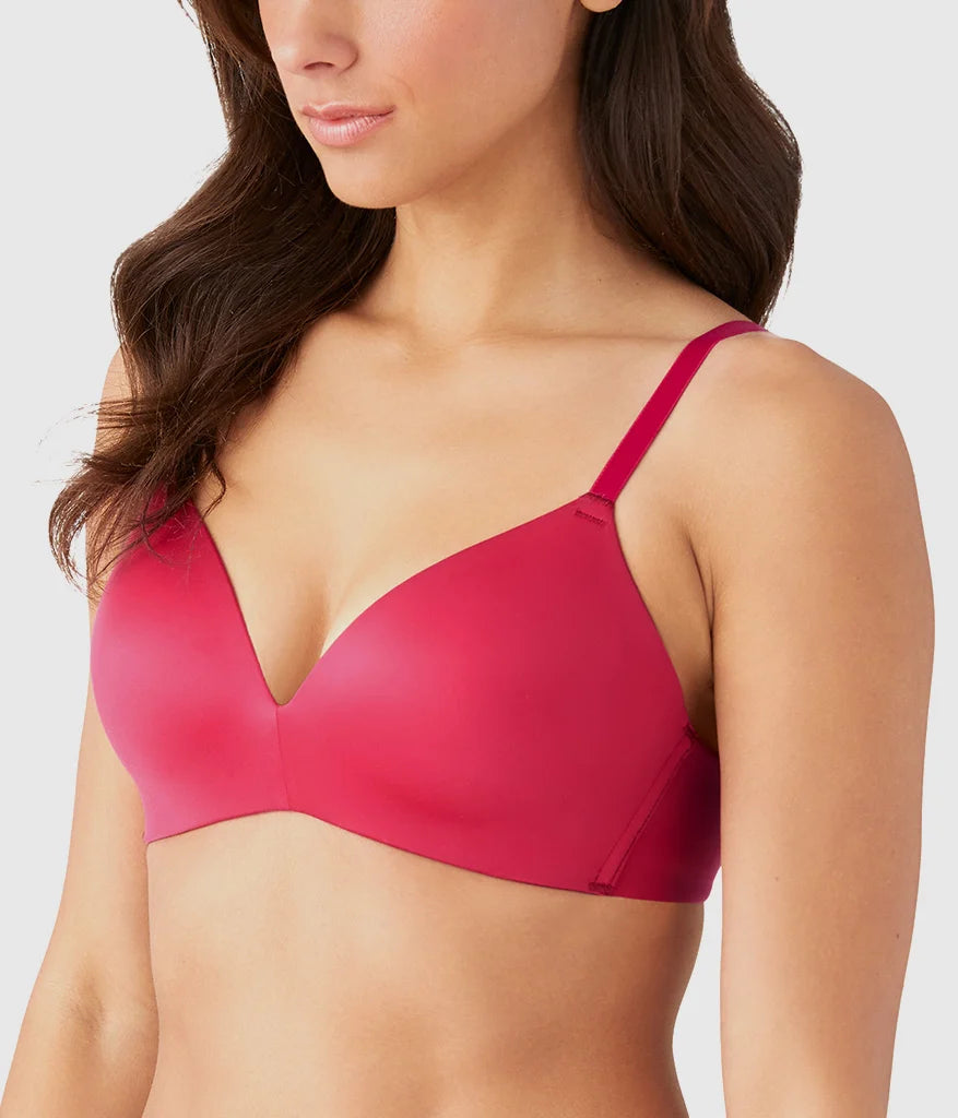 Future Foundation Wire Free T-Shirt Bra: Persian Red