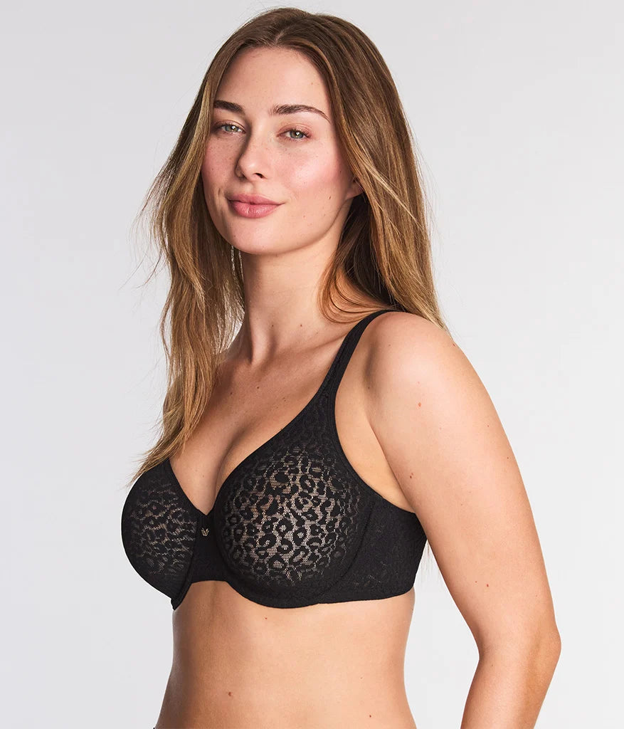 High Bar™ Underwire Bra: Black