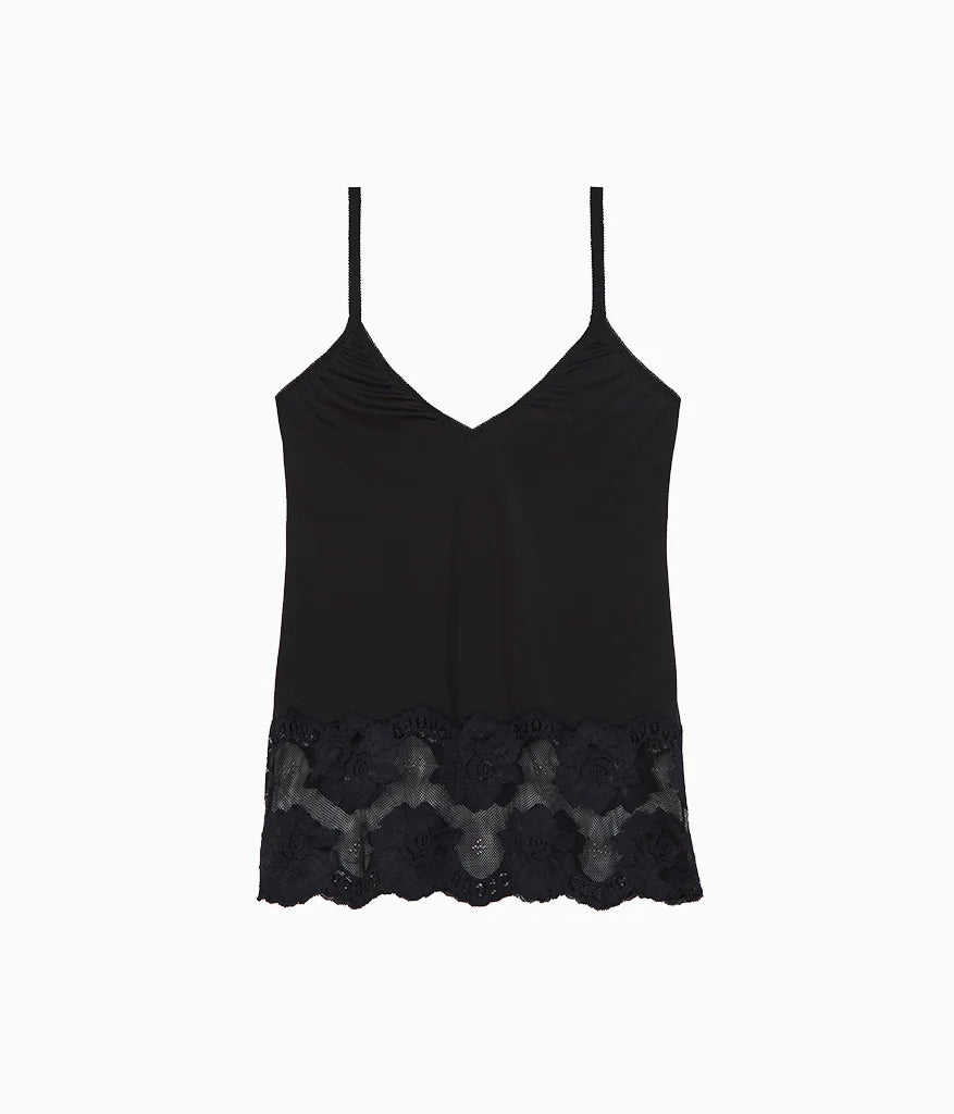 Light and Lacy Cami: Black