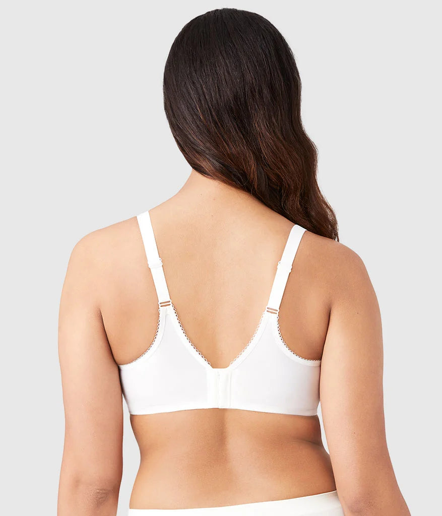 Basic Beauty Spacer Underwire T-Shirt Bra: White