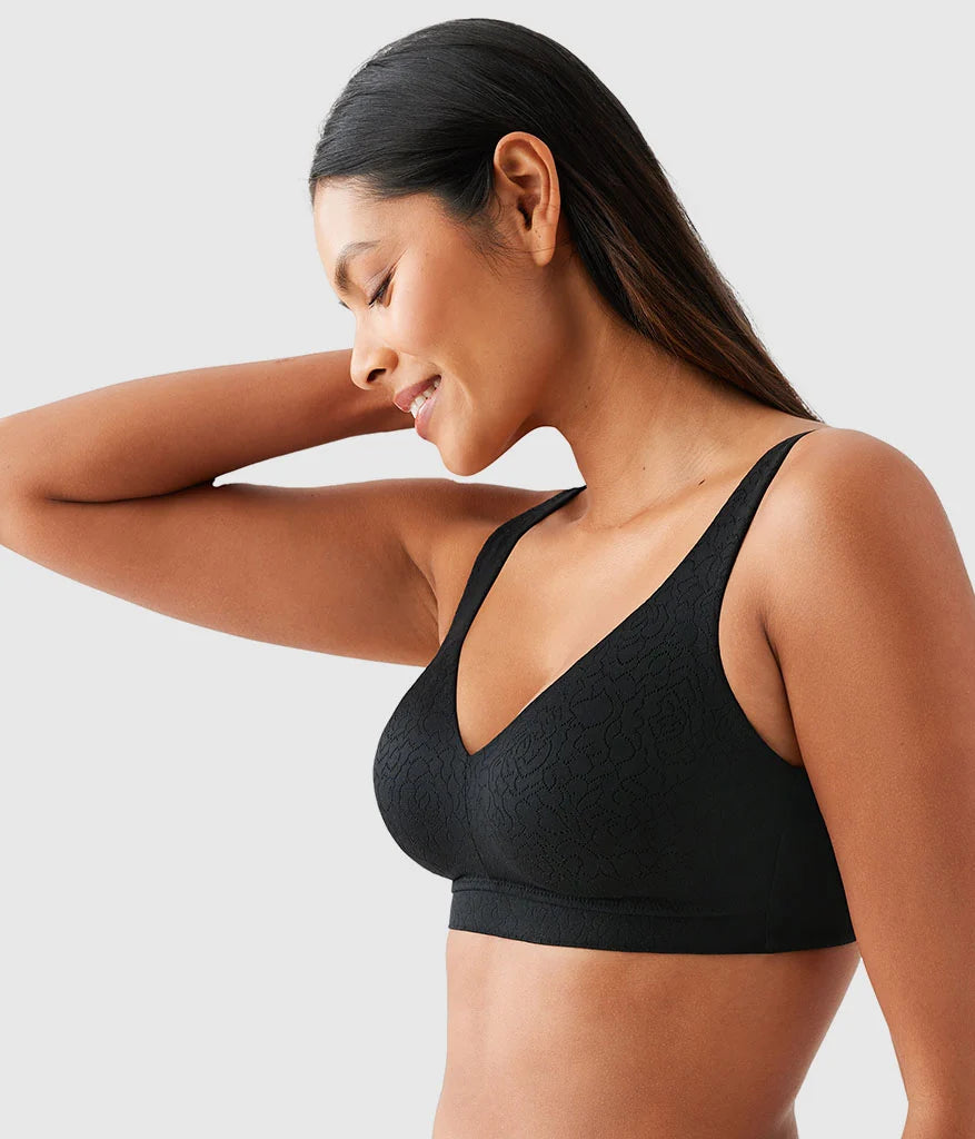 Inside Job™  Wire Free Bra: Black