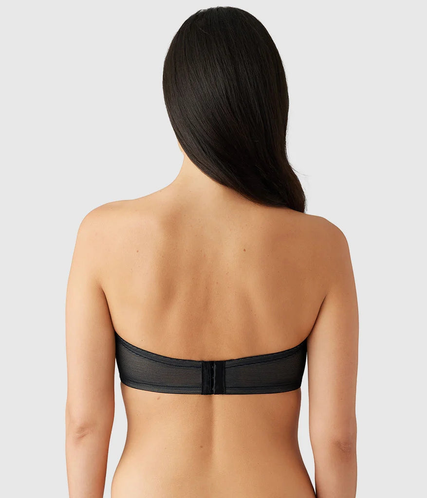 Visual Effects Strapless Minimizer Bra: Black
