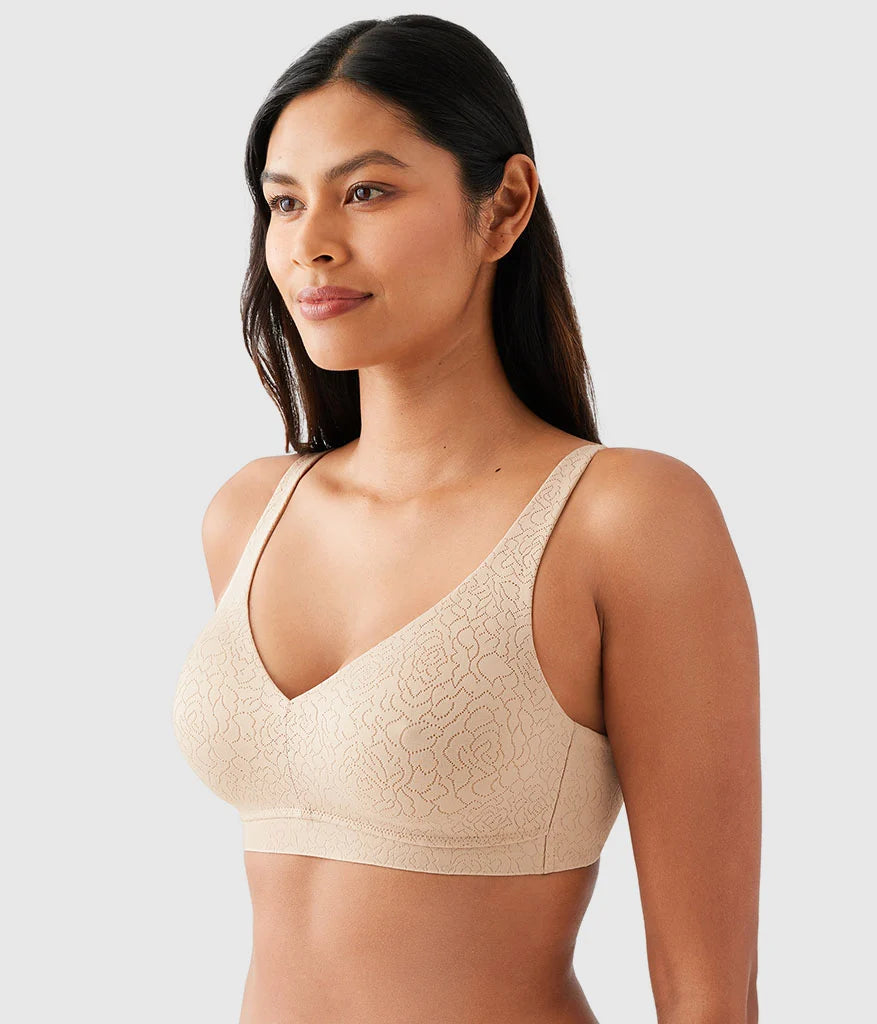 Inside Job™  Wire Free Bra: Sand